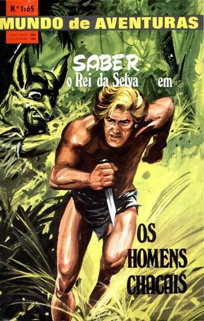 Cover of Saber o Rei da Selva em Os Homens Chacais