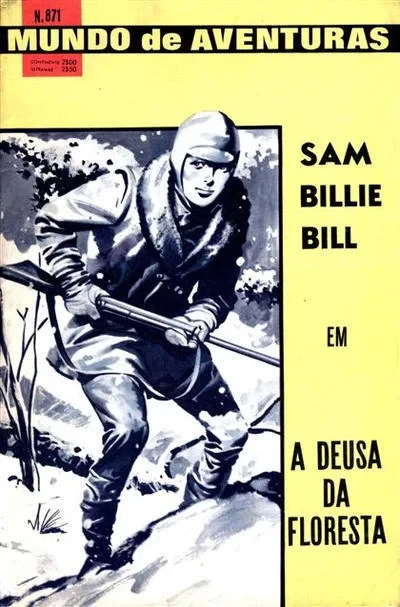 Cover of Sam Billie Bill em A Deusa da Floresta