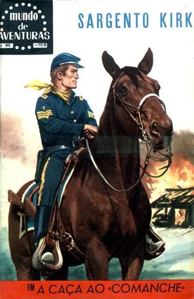 Cover of Sargento Kirk em a Caca ao Comanche