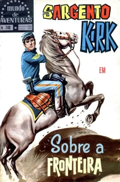 Cover of Sargento Kirk em Sobre a Fronteira