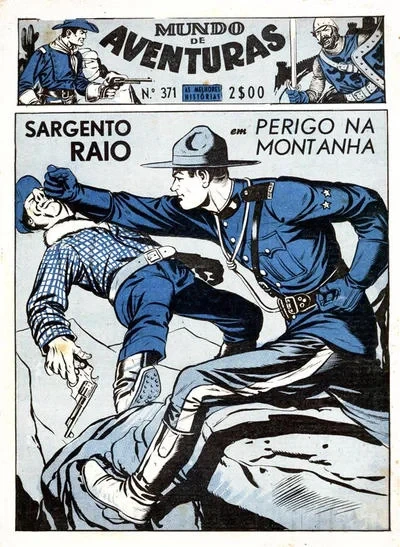 Cover of Sargento Raio em Perigo na Montanha