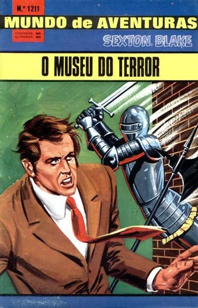 Cover of Sexton Blake O Museu do Terror