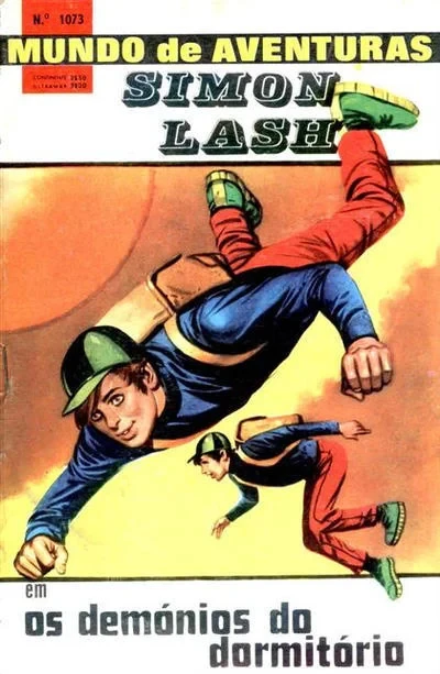 Cover of Simon Lash em Os demonios de dormitorio