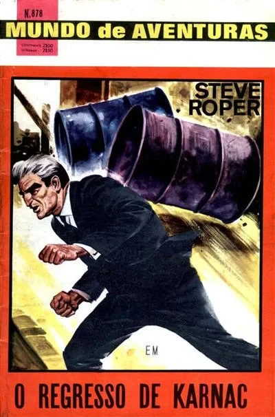 Cover of Steve Roper em O Regresso de Karnac