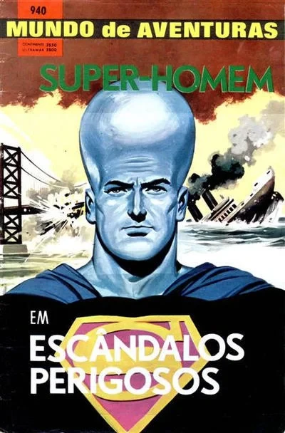 Cover of Super Homem em Escandalos Perigosos