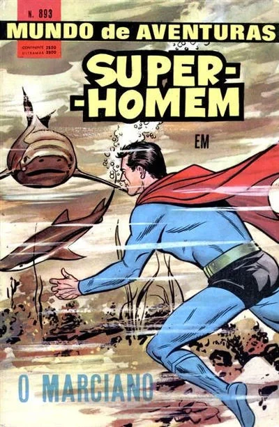 Cover of Super-Homem em O Marciano