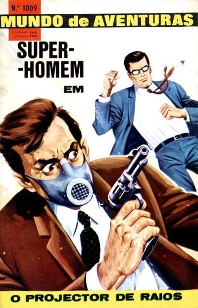 Cover of Super-Homem em O Projector de Raios