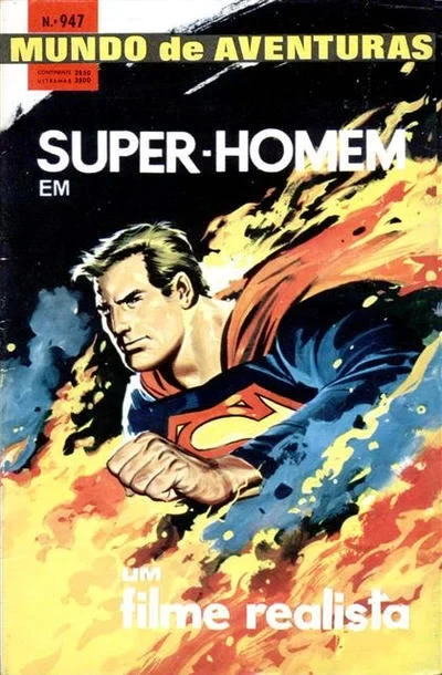 Cover of Super-Homem em um filme realista