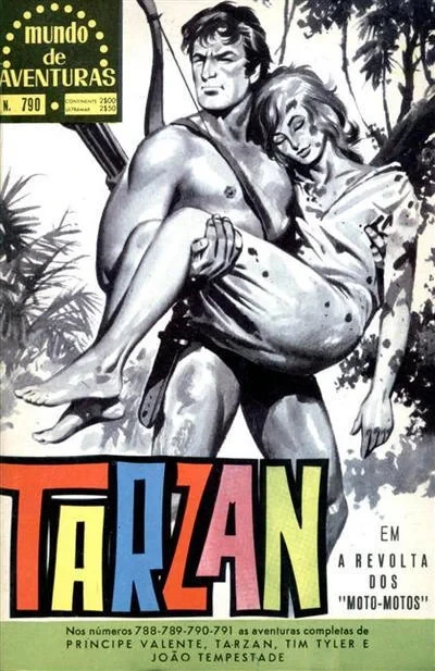 Cover of Tarzan em A Revolta Dos Moto-Motos