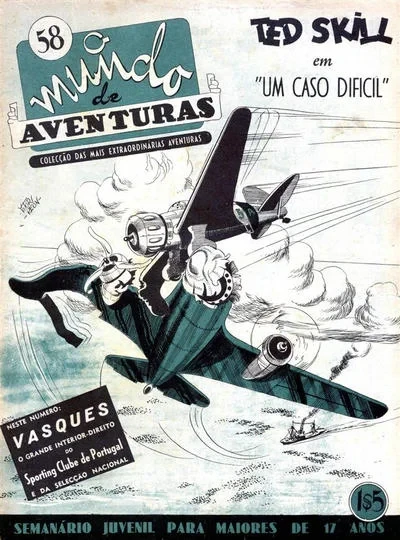 Cover of Ted Skill em "Um Caso Dificil"