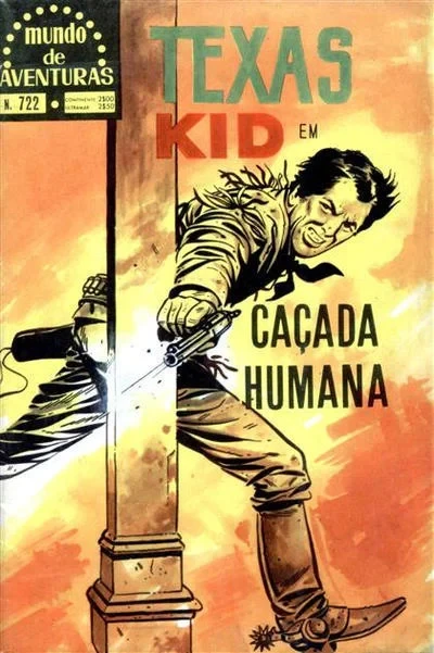 Cover of Texas Kid em Cacada Humana