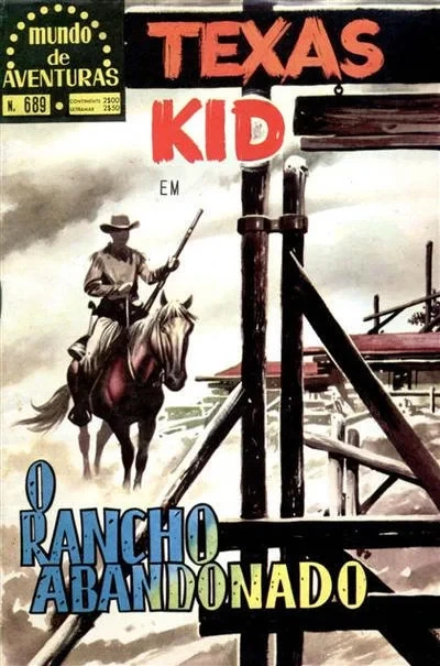 Cover of Texas Kid em O Rancho Abandonado