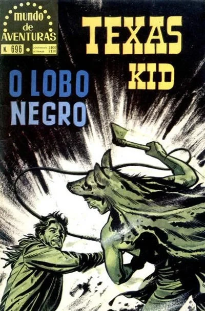 Cover of Texas Kid O Lobo Negro