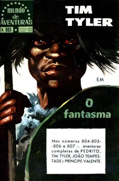 Cover of Tim Tyler em O fantasma