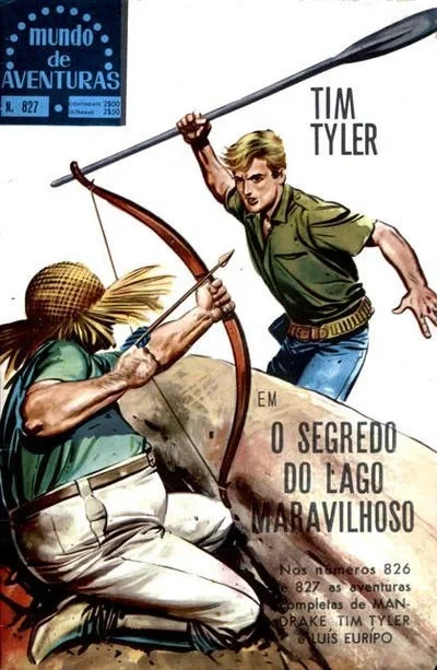 Cover of Tim Tyler em O Segredo do Lago Maravilhoso