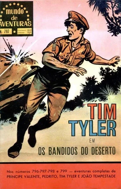 Cover of Tim Tyler em Os Bandidos do Deserto