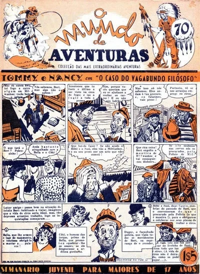 Cover of Tommy e Nancy em "O Casa Do Vagabundo Filosofo"