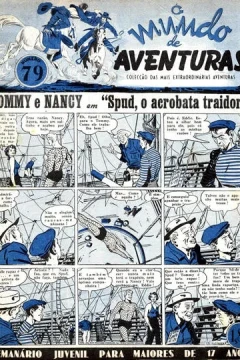 Tommy e Nancy em "Spud o acrobata traidor"
