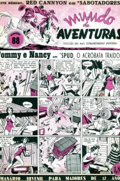 Tommy e Nancy em "Spud, O Acrobata Traidor"