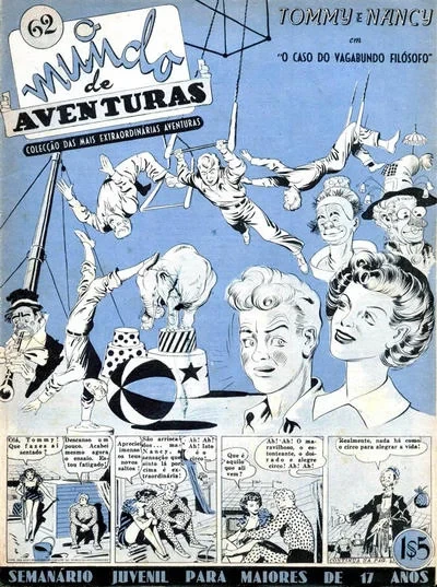 Cover of Tommy & Nancy em "O Caso Do Vagabundo Filosofo"