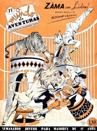 Cover of Zama em Lisboa