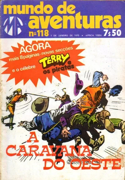 Cover of A Caravana do Oeste ; Terry os piratas