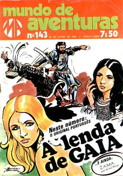 Cover of A lenda de GAIA