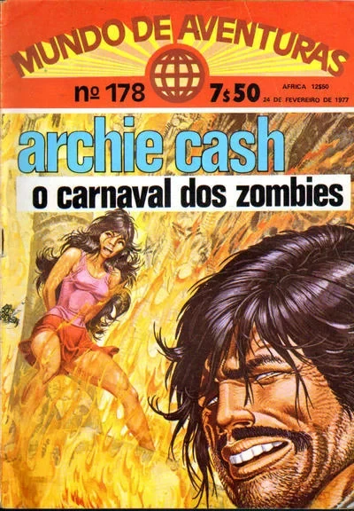 Cover of Archie Cash o carnaval dos zombies