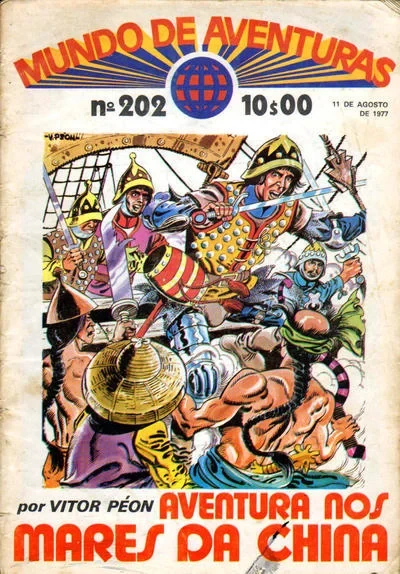 Cover of Aventura nos Mares da China
