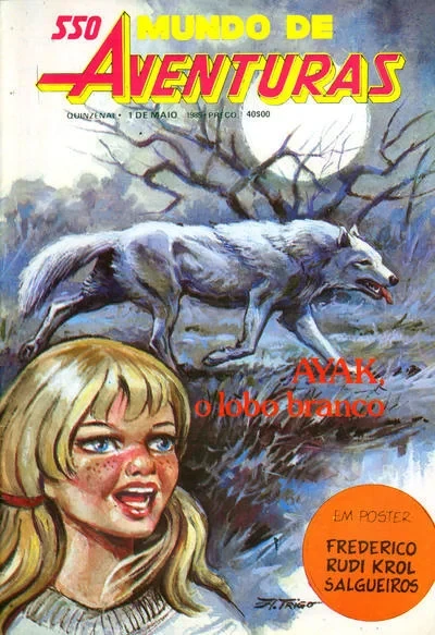Cover of Ayak, o lobo branco