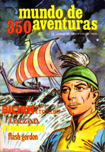 Cover of Biorn ; Tarzan ; Starhawks ; Flash Gordon