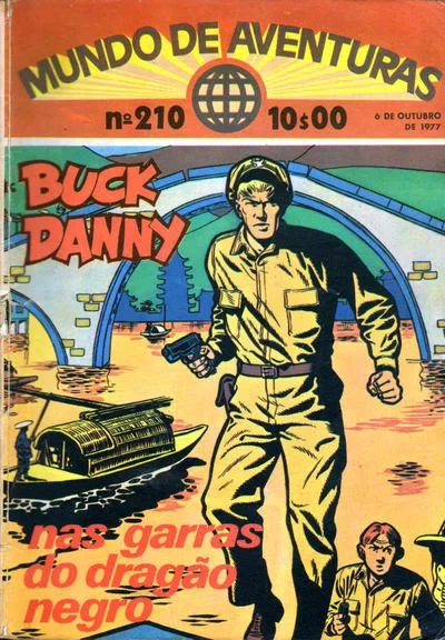 Cover of Buck Danny nas garras do dragao negro