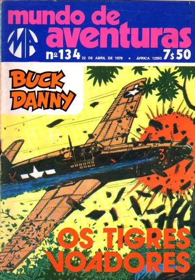 Cover of Buck Danny Os Tigres Voadores