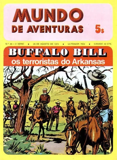 Cover of Buffalo Bill os terroristas do Arkansas
