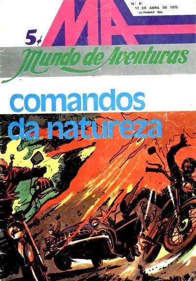 Cover of Comandos da Natureza