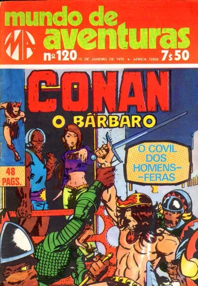 Cover of Conan O Barbaro