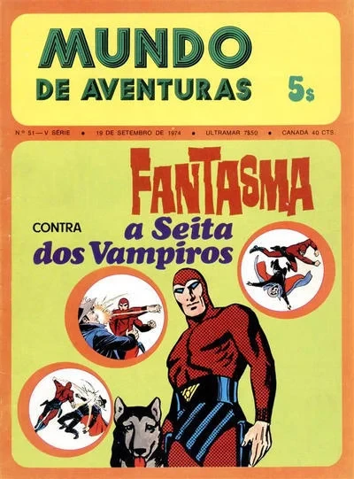 Cover of Fantasma contra a Seita dos Vampiros