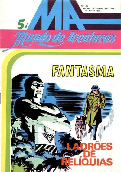 Cover of Fantasma Ladroes de Reliquias