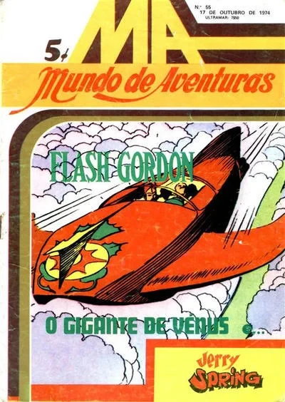 Cover of Flash Gordon O Gigante de Venus ; Jerry Spring