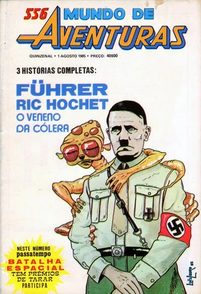 Cover of Fuhrer ; Ric Hochet ; O Veneno da Colera