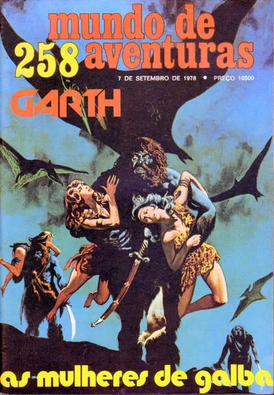 Cover of Garth as mulheres de galba