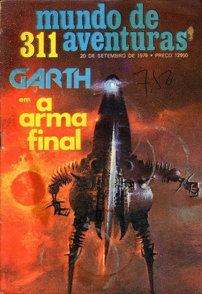 Cover of Garth em a arma final