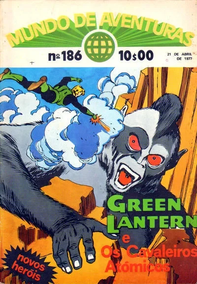 Cover of Green lantern e Os Cavaleiros Atomicos