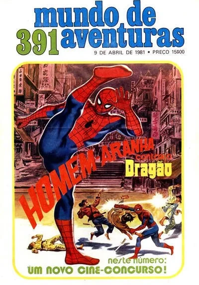 Cover of Homem-Aranha contraio Dragao