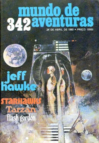 Cover of Jeff Hawke ; Starhawks ; Tarzan ; Flash Gordon