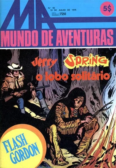 Cover of Jerry Spring o lobo solitario ; Flash Gordon