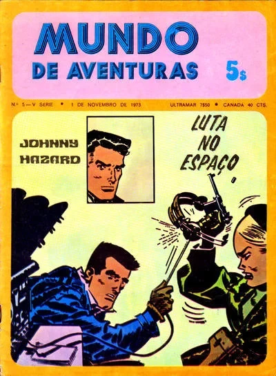 Cover of Johnny Hazard Luta no Espaco