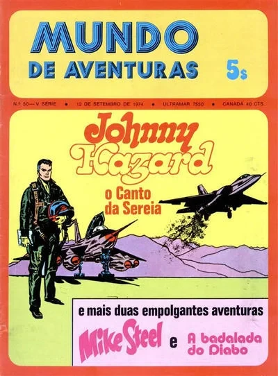 Cover of Johnny Hazard o Canto da Sereia ; Mike Steel e A bedalada do Diabo
