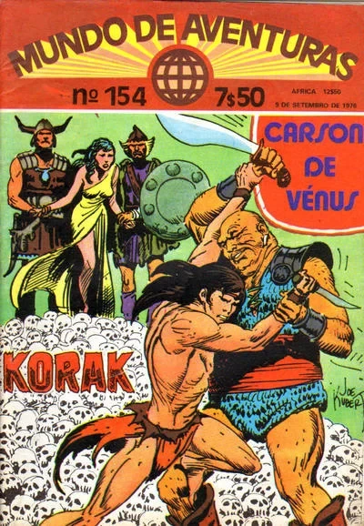 Cover of Korak ; Carson de Venus