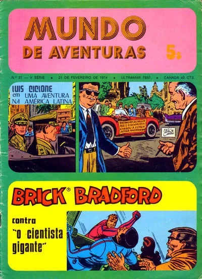 Cover of Luis Ciclone ; Brick Bradford
